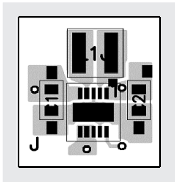 6x6毫米板級空間內(nèi)的典型布局