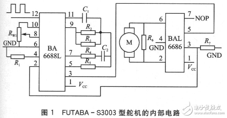 AT89C2051多路舵機控制電路詳解